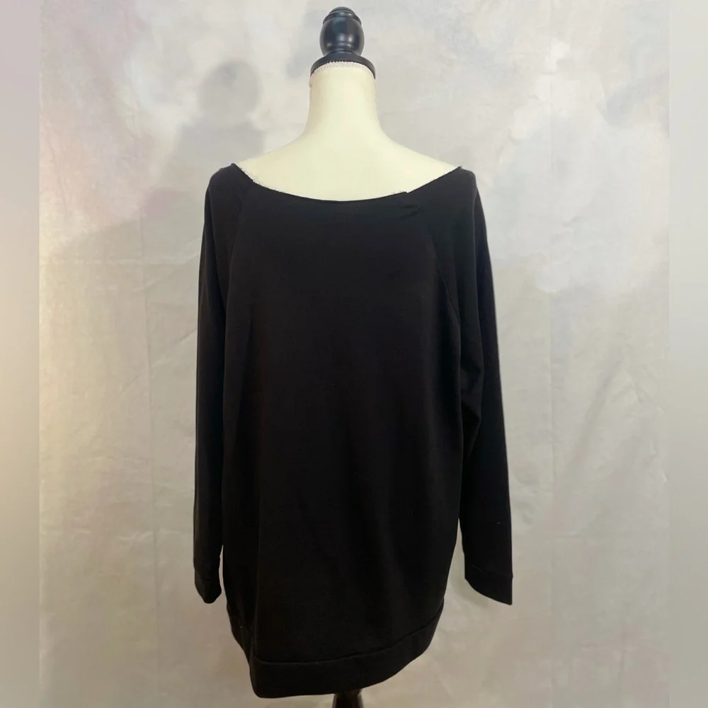 Brand: Next Level Apparel | Color: Black | Long Sleeve| Top | Size: XXL - Picture 4 of 9